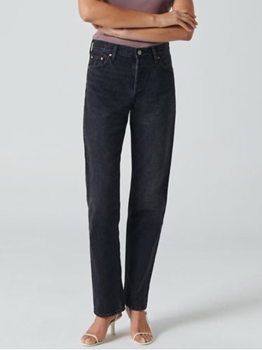 Black Denim Forum Jeans- Like New